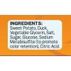 image3 Pack Cadet Duck and Sweet Potato Dog Treat Wraps 28 Ounces each