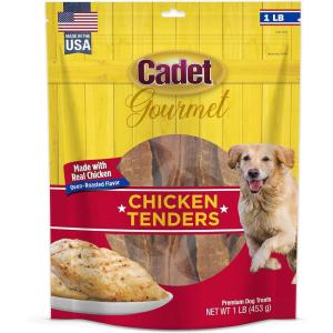 imageCadet Gourmet Chicken Tenders for Dogs Tenders Chicken 6 oz1 Pound Pack of 1