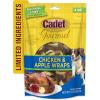 imageCadet Gourmet Sweet Potato ampamp Chicken Wraps LimitedIngredient Dog Chews Healthy and Natural Training Treats for Small and Large Dogs 14 ozChicken  Apple