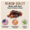 imageCadet Gourmet Sweet Potato ampamp Chicken Wraps LimitedIngredient Dog Chews Healthy and Natural Training Treats for Small and Large Dogs 14 ozDuck  Sweet Potato