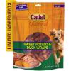 imageCadet Gourmet Sweet Potato ampamp Chicken Wraps LimitedIngredient Dog Chews Healthy and Natural Training Treats for Small and Large Dogs 14 ozDuck  Sweet Potato