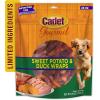 imageCadet Gourmet Sweet Potato ampamp Chicken Wraps LimitedIngredient Dog Chews Healthy and Natural Training Treats for Small and Large Dogs 14 ozDuck  Sweet Potato