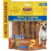 imageCadet Gourmet Triple Chews LongLasting Pork Hide Sticks with Sweet Potato and Chicken Healthy Dog Treats for Small ampamp Large Dogs 6 CountChicken