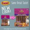 imageCadet Gourmet Triple Chews LongLasting Pork Hide Sticks with Sweet Potato and Chicken Healthy Dog Treats for Small ampamp Large Dogs 6 CountDuck
