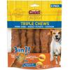 imageCadet Gourmet Triple Chews LongLasting Pork Hide Sticks with Sweet Potato and Chicken Healthy Dog Treats for Small ampamp Large Dogs 6 CountChicken