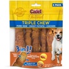 image:imageCadet Gourmet Triple Chews LongLasting Pork Hide Sticks with Sweet Potato and Chicken Healthy Dog Treats for Small amp Large Dogs 18 Count