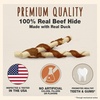 image:imageCadet Gourmet Beef Hide amp Chicken Twists Dog Chew Sticks 100 Count 5  100 real beef hide with chicken treats for small amp large dogs gourmet beef rawhide chew sticks natural chews for dogsDuck