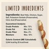image:imageCadet Gourmet Beef Hide amp Chicken Twists Dog Chew Sticks 100 Count 5  100 real beef hide with chicken treats for small amp large dogs gourmet beef rawhide chew sticks natural chews for dogsChicken