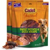 image:imageCadet Gourmet Sweet Potato amp Chicken Wraps LimitedIngredient Dog Chews Healthy and Natural Training Treats for Small and Large Dogs 56 Ounce